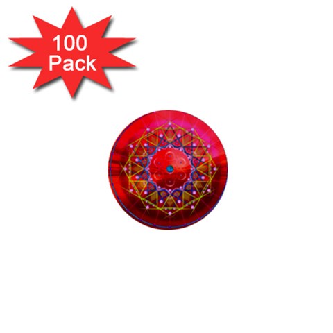 Synchronicity 1  Mini Button (100 pack)  from ArtsNow.com Front