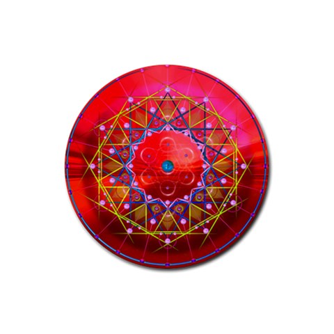 Synchronicity Rubber Coaster (Round) from ArtsNow.com Front