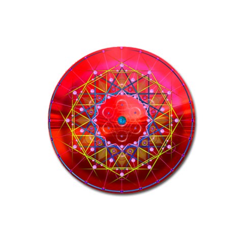 Synchronicity Magnet 3  (Round) from ArtsNow.com Front