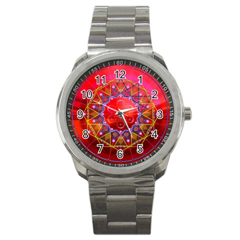 Synchronicity Sport Metal Watch from ArtsNow.com Front