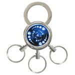 Third Wave 3-Ring Key Chain