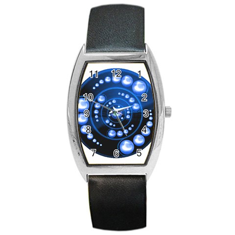 Third Wave Barrel Style Metal Watch from ArtsNow.com Front