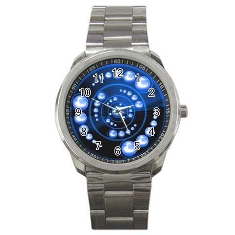 Third Wave Sport Metal Watch from ArtsNow.com Front