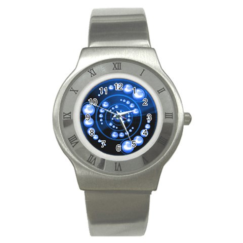 Third Wave Stainless Steel Watch from ArtsNow.com Front