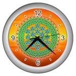 Transcendence Wall Clock (Silver)