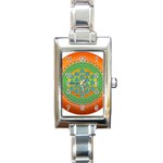 Transcendence Rectangular Italian Charm Watch