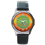 Transcendence Round Metal Watch