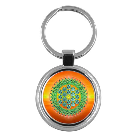 Transcendence Key Chain (Round) from ArtsNow.com Front