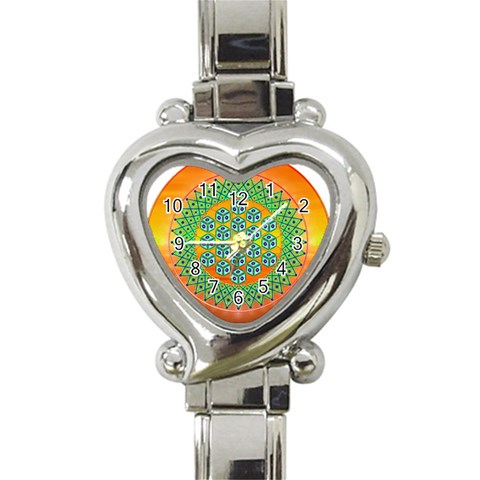 Transcendence Heart Italian Charm Watch from ArtsNow.com Front