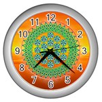 Transcendence Wall Clock (Silver)