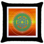 Transcendence Throw Pillow Case (Black)