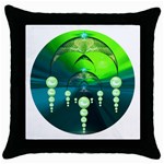 Transition Throw Pillow Case (Black)