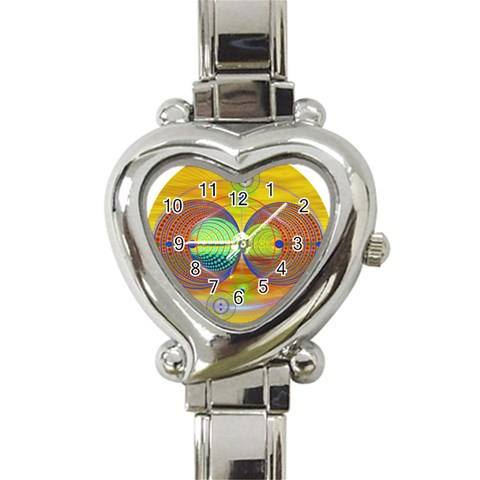 Trust Heart Italian Charm Watch from ArtsNow.com Front