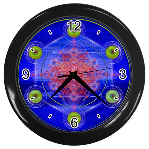 Truth Wall Clock (Black) from ArtsNow.com Front