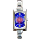 Truth Rectangular Italian Charm Watch