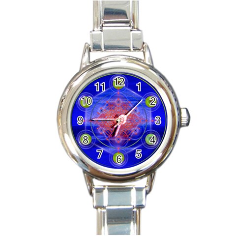 Truth Round Italian Charm Watch from ArtsNow.com Front