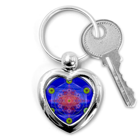 Truth Key Chain (Heart) from ArtsNow.com Front