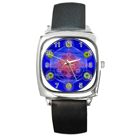 Truth Square Metal Watch from ArtsNow.com Front