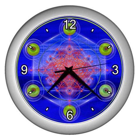 Truth Wall Clock (Silver) from ArtsNow.com Front