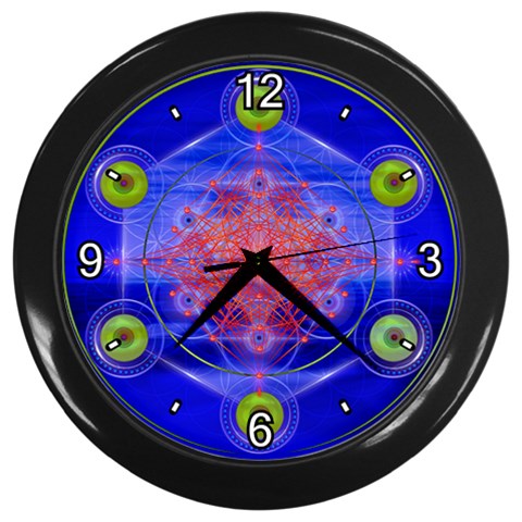 Truth Wall Clock (Black) from ArtsNow.com Front