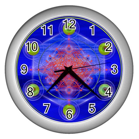 Truth Wall Clock (Silver) from ArtsNow.com Front