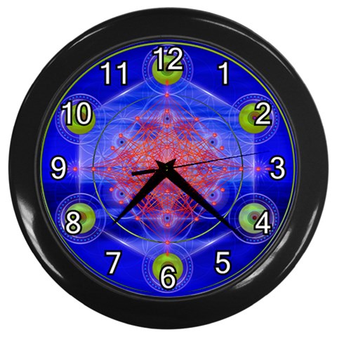 Truth Wall Clock (Black) from ArtsNow.com Front