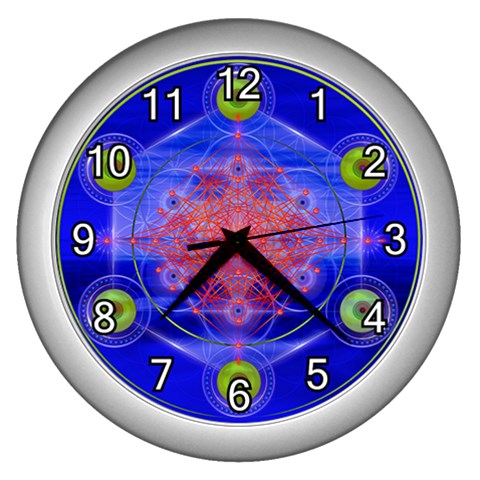 Truth Wall Clock (Silver) from ArtsNow.com Front