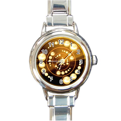 Third Wave Round Italian Charm Watch from ArtsNow.com Front