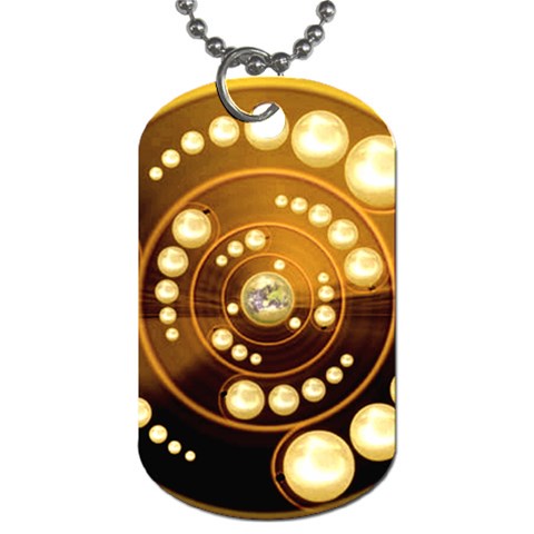 Third Wave Dog Tag (Two Sides) from ArtsNow.com Front