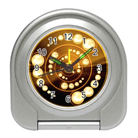 Third Wave Travel Alarm Clock from ArtsNow.com Front