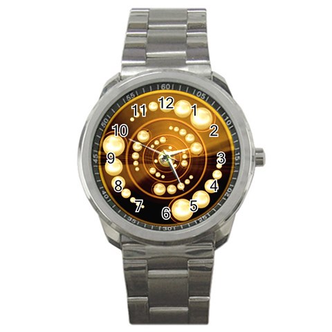 Third Wave Sport Metal Watch from ArtsNow.com Front