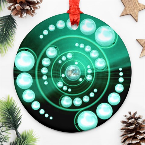 Third Wave Ornament (Round) from ArtsNow.com Front