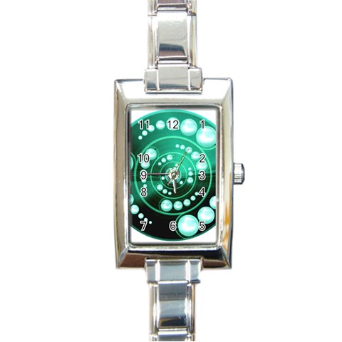 Third Wave Rectangular Italian Charm Watch from ArtsNow.com Front