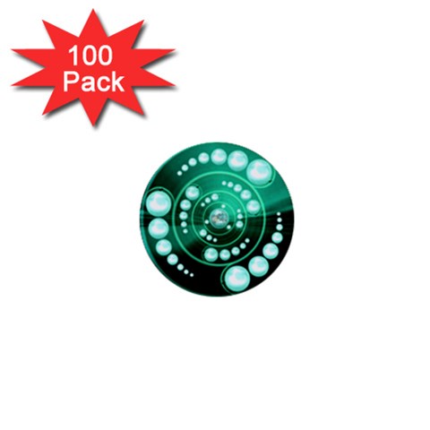 Third Wave 1  Mini Button (100 pack)  from ArtsNow.com Front