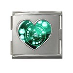 Third Wave Mega Link Heart Italian Charm (18mm)