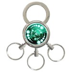 Third Wave 3-Ring Key Chain