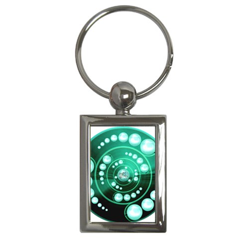 Third Wave Key Chain (Rectangle) from ArtsNow.com Front