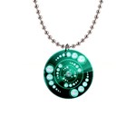 Third Wave 1  Button Necklace