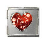 Third Wave Mega Link Heart Italian Charm (18mm)