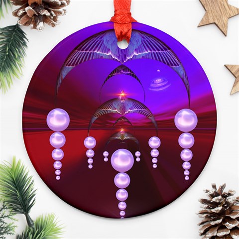 Transition Ornament (Round) from ArtsNow.com Front