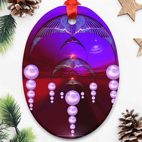 Transition Ornament (Oval) from ArtsNow.com Front