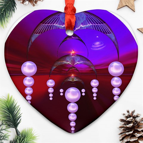 Transition Ornament (Heart) from ArtsNow.com Front