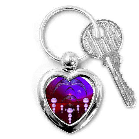 Transition Key Chain (Heart) from ArtsNow.com Front