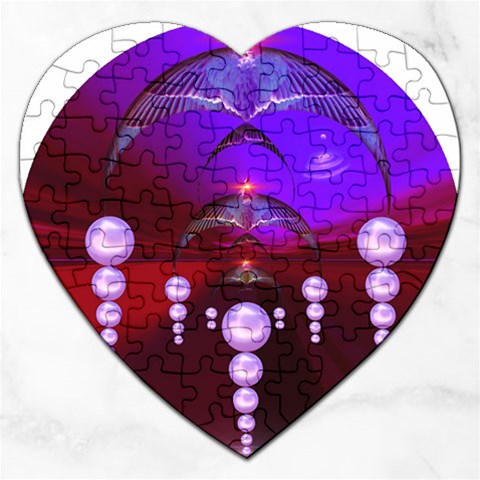 Transition Jigsaw Puzzle (Heart) from ArtsNow.com Front