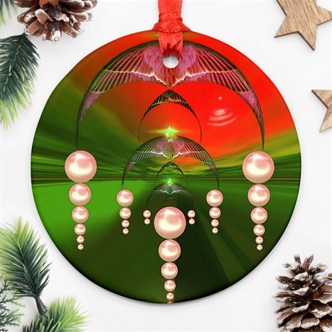 Transition Ornament (Round) from ArtsNow.com Front