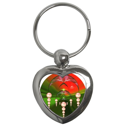 Transition Key Chain (Heart) from ArtsNow.com Front