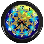 Unconditionality Wall Clock (Black with 12 black numbers)