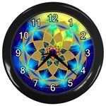 Unconditionality Wall Clock (Black with 12 white numbers)