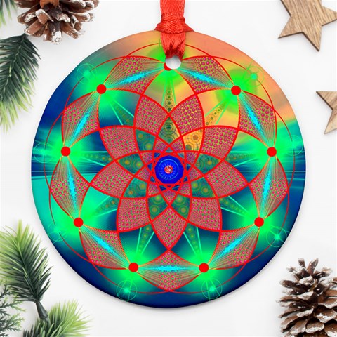 Unconditionality Ornament (Round) from ArtsNow.com Front