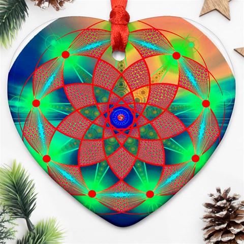 Unconditionality Ornament (Heart) from ArtsNow.com Front